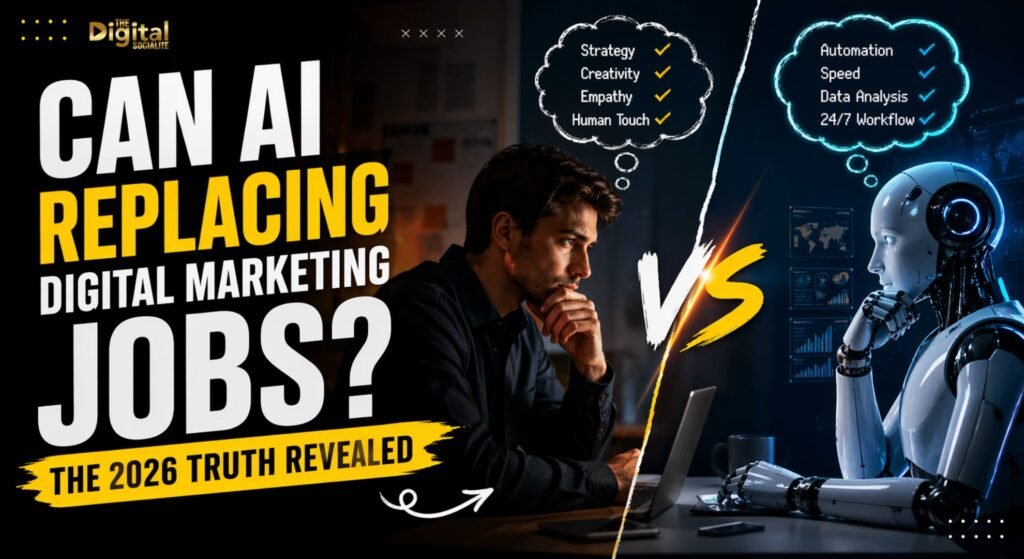 Can AI Replacing Digital Marketing Jobs? The 2026 Truth Revealed