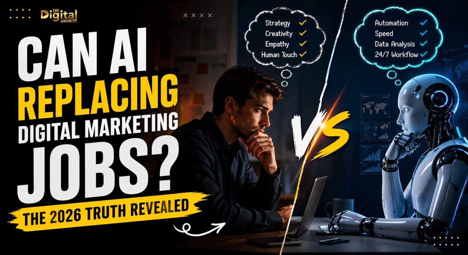 Can AI Replacing Digital Marketing Jobs? The 2026 Truth Revealed