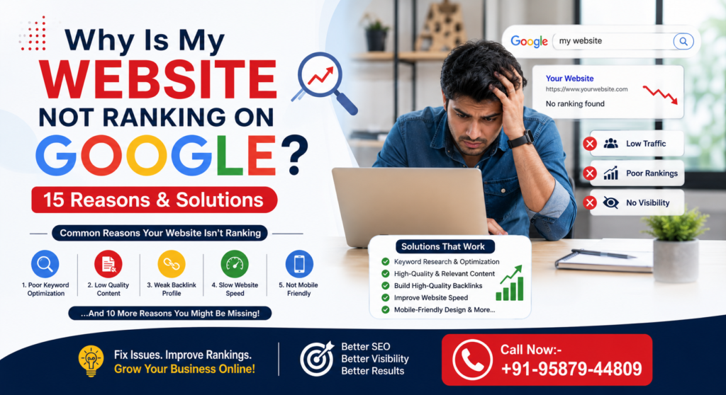 Why Is My Website Not Ranking on Google? 15 Reasons & Solutions