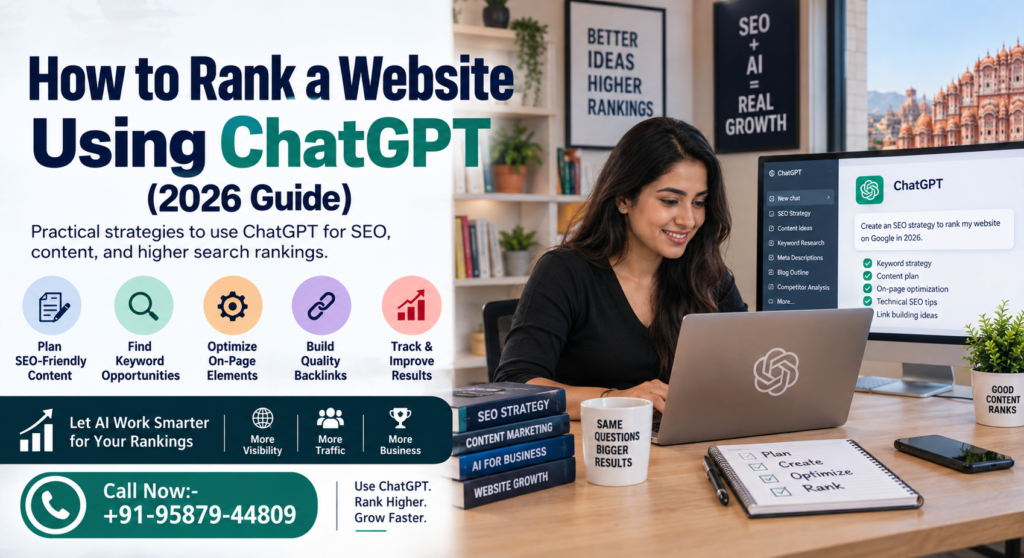 How to Rank a Website Using ChatGPT (2026 Guide)
